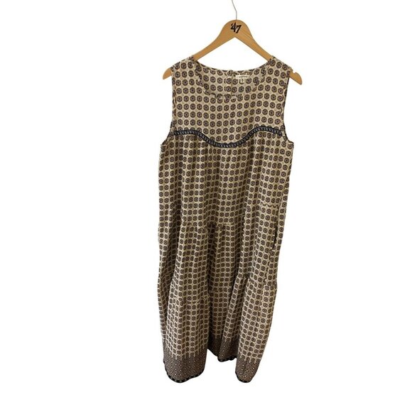 Max Studio Women's Printed Sleeveless Maxi Dress - XL - Picture 1 of 14